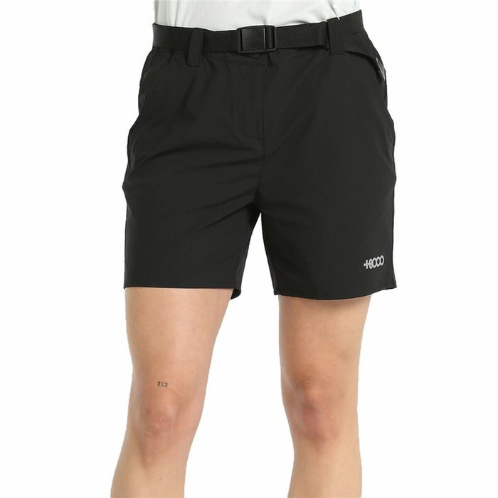 Pantalón Corto Deportivo +8000 Arce Negro Pantalón Corto Deportivo +8000 Arce Negro