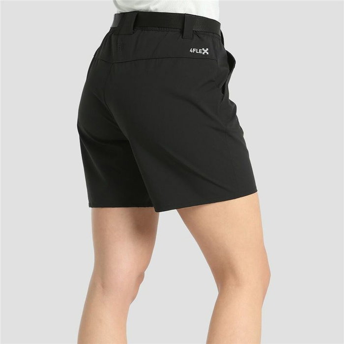 Pantalón Corto Deportivo +8000 Arce Negro Pantalón Corto Deportivo +8000 Arce Negro