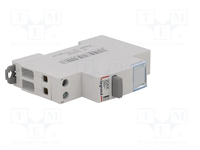 LEGRAND Interruptor de botón 250VAC 20A gris LEGRAND Interruptor de botón 250VAC 20A gris