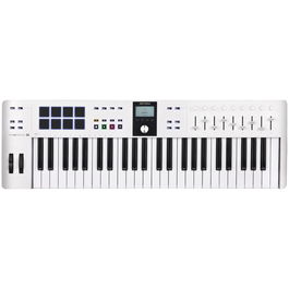 Arturia Keylab Essential 49 Mk3 White Teclado Controlador USB Universal de 49 Teclas