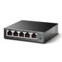 TP-Link TL-SG105S Switch de 5 puertos Gigabit Ethernet No administrado Negro