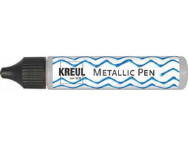 Kreul Pintura Metálica Brillante METALLIC Pen Plateado 29ml