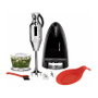 UNOLD Stabmixer ESGE-Zauberstab M 200 Batidora de Inmersión Cromo 200W con Picador y Base