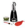 UNOLD Stabmixer ESGE-Zauberstab M 200 Batidora de Inmersión Cromo 200W con Picador y Base