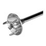 UNOLD Stabmixer ESGE-Zauberstab M 200 Batidora de Inmersión Cromo 200W con Picador y Base
