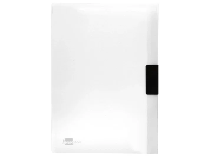Liderpapel Carpeta Dossier con Pinza Lateral Transparente DIN A4 Liderpapel Carpeta Dossier con Pinza Lateral Transparente DIN A4