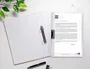 Liderpapel Carpeta Dossier con Pinza Lateral Transparente DIN A4
