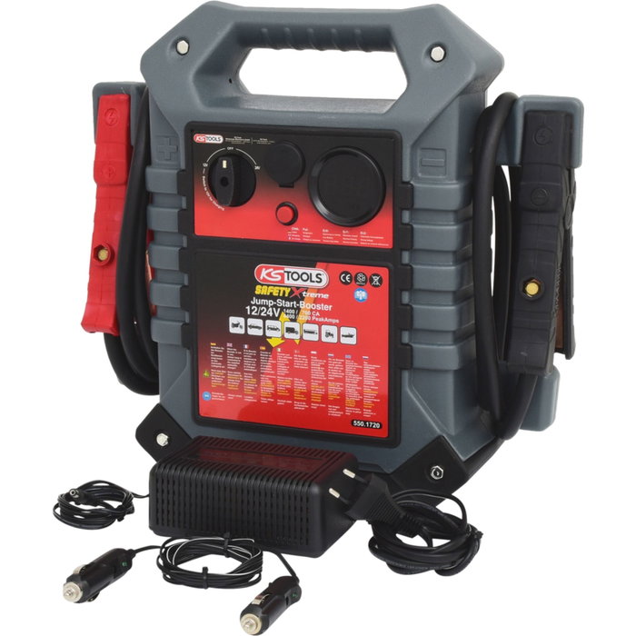 KS Arrancador de batería móvil 12V/24V 1400 A KS Arrancador de batería móvil 12V/24V 1400 A
