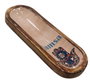 DKD Home Decor Bandeja Vacia Bolsillos Mango HAMS Surtido de 3