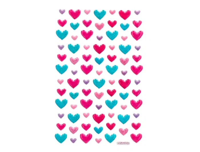 Imaginovo Pegatinas Corazones Magic Dreams con Relieve 190x105 mm Imaginovo Pegatinas Corazones Magic Dreams con Relieve 190x105 mm