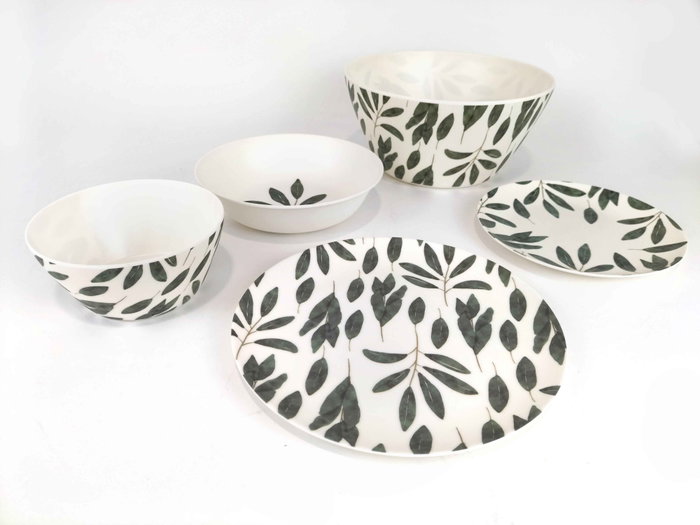 Alfares Bol Laurel Mate 15x8 cm (24 Unidades)