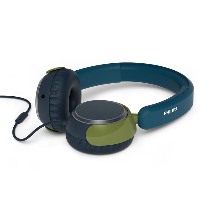 Philips TAK2000CT/00 Auriculares para Niños Azul, Verde, Gris Philips TAK2000CT/00 Auriculares para Niños Azul, Verde, Gris