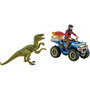 Schleich Dinosaurs 41466 Quad Escape from Velociraptor