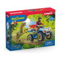 Schleich Dinosaurs 41466 Quad Escape from Velociraptor