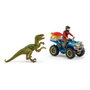 Schleich Dinosaurs 41466 Quad Escape from Velociraptor