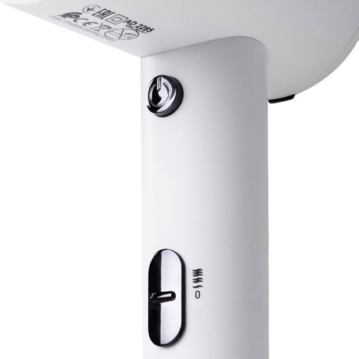 ADLER SECADOR DE PELO PROFESIONAL 2000W CON SOPORTE DE PARED Y 3 TEMPERATURAS