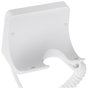 ADLER Secador de pelo 2000W con soporte de pared y 3 temperaturas