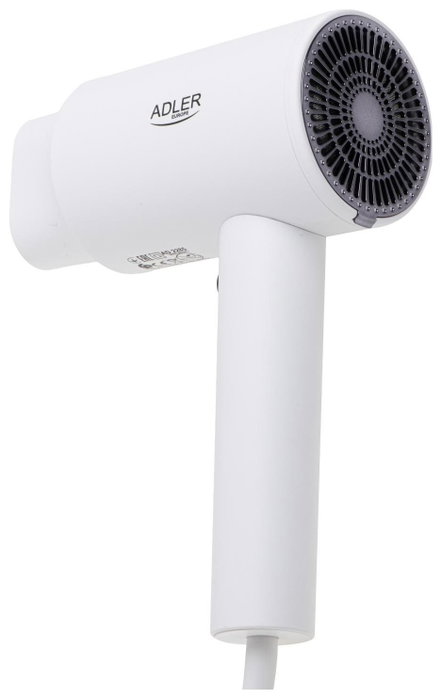 ADLER Secador de pelo 2000W con soporte de pared y 3 temperaturas ADLER Secador de pelo 2000W con soporte de pared y 3 temperaturas