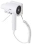 ADLER Secador de pelo 2000W con soporte de pared y 3 temperaturas