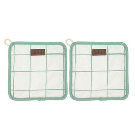 Set 2 Agarradores Reciclado Okapi Due Vinthera 20x20 cm