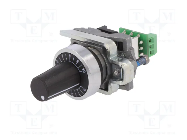 SCHNEIDER ELECTRIC Potenciómetro Harmony XB4 de 47kΩ Negro