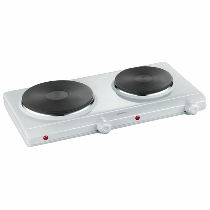 Severin DK 1042 Placa eléctrica doble blanca
