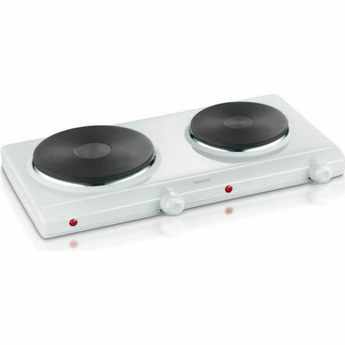 Severin DK 1042 Placa eléctrica doble blanca