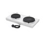 Severin DK 1042 Placa eléctrica doble blanca