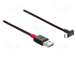 DeLOCK 81549 Cable USB 2.0 de USB Tipo-A a USB Tipo-C Angular 0,5 m