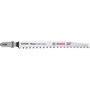 Bosch EXPERT T308B Hojas de sierra caladora para madera, 5 piezas