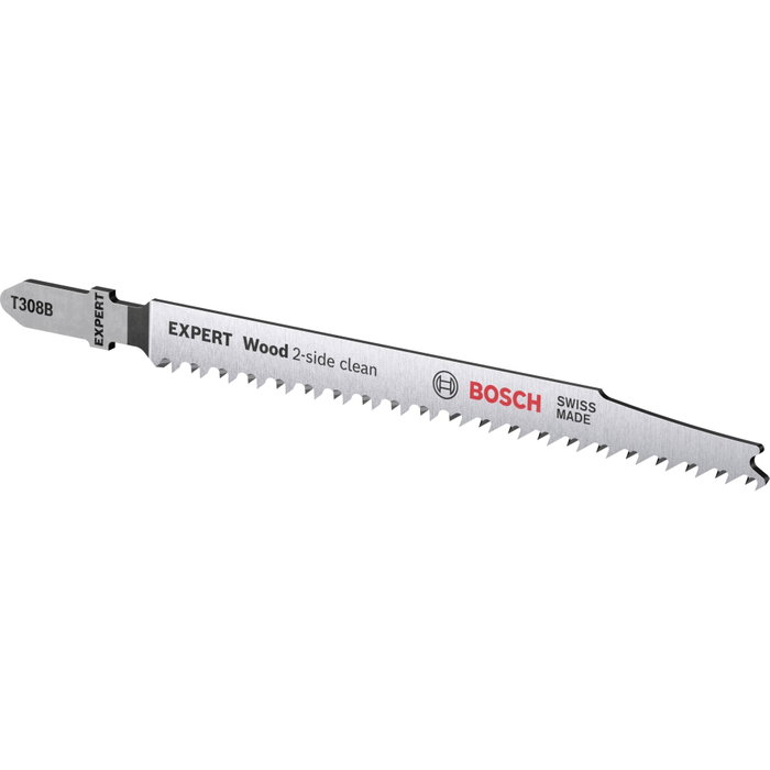 Bosch EXPERT T308B Hojas de sierra caladora para madera, 5 piezas Bosch EXPERT T308B Hojas de sierra caladora para madera, 5 piezas