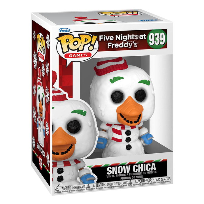 FUNKO Figura POP Five Nights at Freddy's Holiday Snow Chica