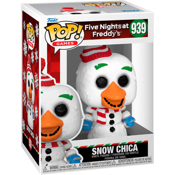 FUNKO Figura POP Five Nights at Freddy's Holiday Snow Chica