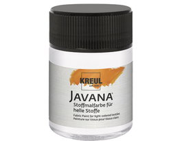 Kreul Pintura para textil translúcida blanco 50ml JAVANA TEX