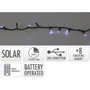 Basics Guirnalda LED Solar 400 LEDs Blanco Frío 20m