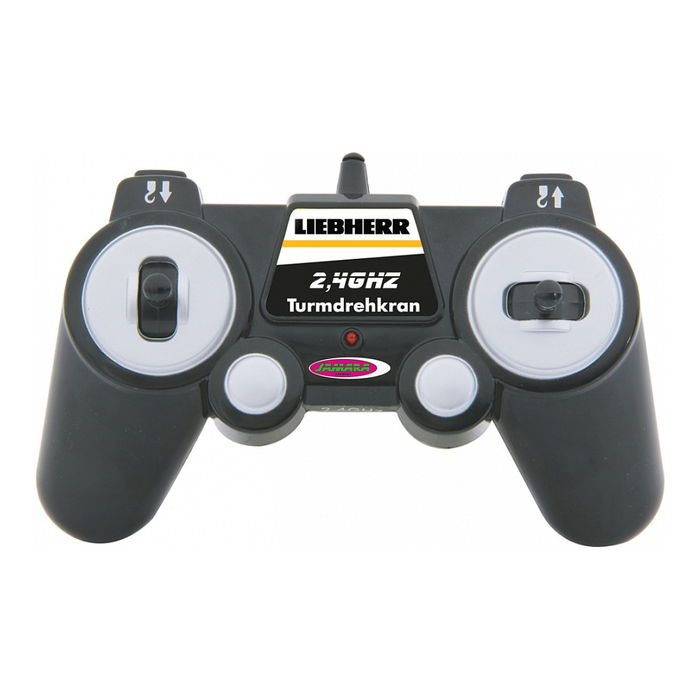 Jamara Grúa Giratoria Liebherr 2.4 GHz, Escala 1:20, Kit de Montaje a Control Remoto de 3 Canales, para Mayores de 6 Años (Ref: 405109) Jamara Grúa Giratoria Liebherr 2.4 GHz, Escala 1:20, Kit de Montaje a Control Remoto de 3 Canales, para Mayores de 6 Años (Ref: 405109)