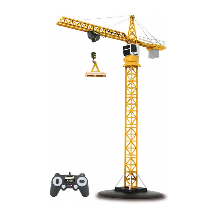 Jamara Grúa Giratoria Liebherr 2.4 GHz, Escala 1:20, Kit de Montaje a Control Remoto de 3 Canales, para Mayores de 6 Años (Ref: 405109) Jamara Grúa Giratoria Liebherr 2.4 GHz, Escala 1:20, Kit de Montaje a Control Remoto de 3 Canales, para Mayores de 6 Años (Ref: 405109)