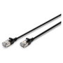 Digitus Patchkabel CAT 6A F/FTP Slim 1,50m negro