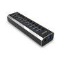 Lindy Hub USB 3.0 de 10 Puertos con Interruptores On/Off Individuales y Carga - 5 Gbps, Con Fuente 36W