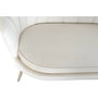 DKD Home Decor Sofá de Poliéster y Metal Crema