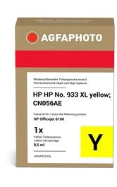 Agfa Photo Cartucho de tinta amarillo 933 XL compatible HP (CN056AE)