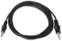 Aisens Cable de Audio Estéreo Jack 3.5mm Macho a Jack 3.5mm Macho Negro 0.3m