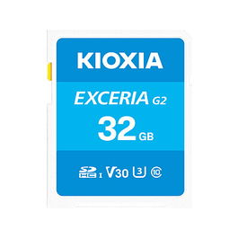 KIOXIA SD-Card Exceria 32GB Gen 2 Tarjeta de Memoria