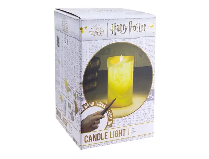 Wondee - Lámpara Harry Potter con Varita Mágica, Luz de Vela que se Enciende/Apaga con Movimiento, Decoración Hogwarts con Escudo, para Colección o Dormitorio Wondee - Lámpara Harry Potter con Varita Mágica, Luz de Vela que se Enciende/Apaga con Movimiento, Decoración Hogwarts con Escudo, para Colección o Dormitorio