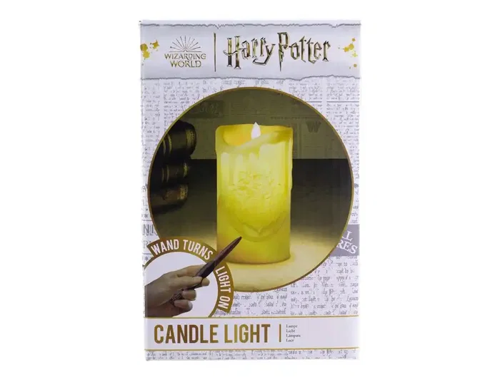 Wondee - Lámpara Harry Potter con Varita Mágica, Luz de Vela que se Enciende/Apaga con Movimiento, Decoración Hogwarts con Escudo, para Colección o Dormitorio Wondee - Lámpara Harry Potter con Varita Mágica, Luz de Vela que se Enciende/Apaga con Movimiento, Decoración Hogwarts con Escudo, para Colección o Dormitorio