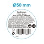 Bidasoa Plato Hondo Irregular Porcelana Fosil Negro 18 Unidades