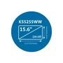 Kensington K55255WW Filtro de Privacidad Magnético MagPro para Portátil 15.6" (39.6 cm) 16:10 con Reducción Luz Azul 52% y Reversible Mate/Brillo, Compatible Pantallas Sin Marco