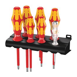 Wera 160i/7 Juego de 7 Destornilladores de Precisión Aislados Phillips y Ranura VDE