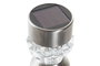 DKD Home Decor Lámpara Solar LED de Aluminio Metalizado 7x7x35 cm