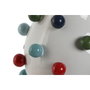 DKD Home Decor Jarrón Dolomita Bolas Blanco 20x20x20 cm